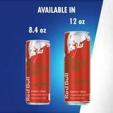 Red Bull Red Edition Watermelon Energy Drink, 8.4 fl oz, Pack of 12 Cans - Walmart.com