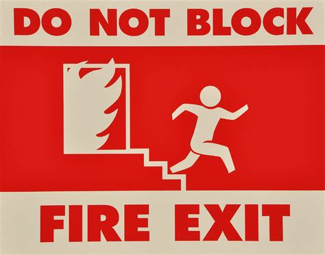 Free Fire Exit Sign, Download Free Fire Exit Sign png images, Free ...