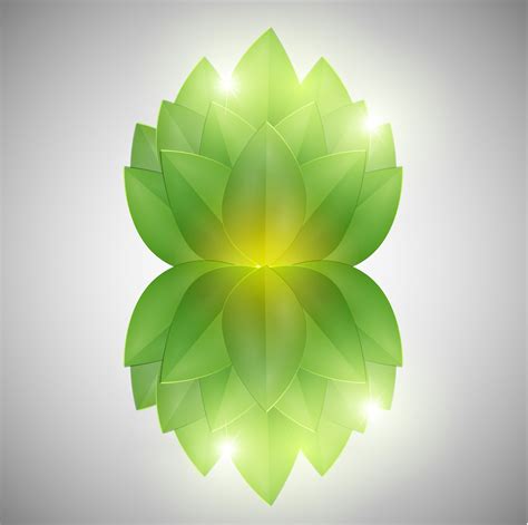 Abstract green leaves, vector 321786 Vector Art at Vecteezy