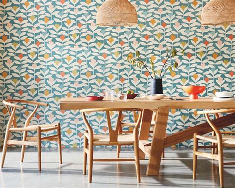 Scion Mid-Century Modern Wallpaper Collection | 40% Off - Free Shipping (Samples)