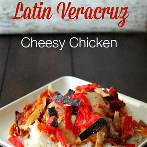 Cheesy Latin Veracruz Chicken with Imagine® Culinary Simmer Sauce