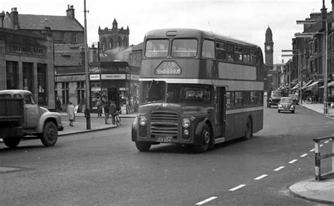 Double Decker Bus in Paisley, Scotland