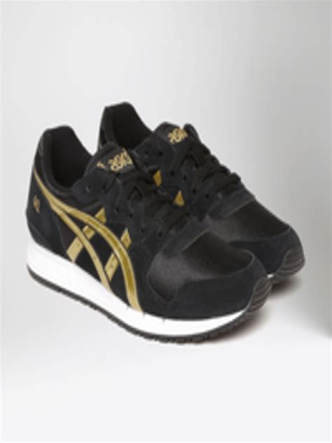 Buy ASICS Tiger Women Black Sneakers - Casual Shoes for Women 2112421 | Myntra