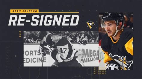 Penguins Re-Sign Forward Adam Johnson to a One-Year Contract | American hockey league, Adam ...