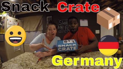 SNACK CRATE MYSTERY BOX!! ( GERMANY ) - YouTube