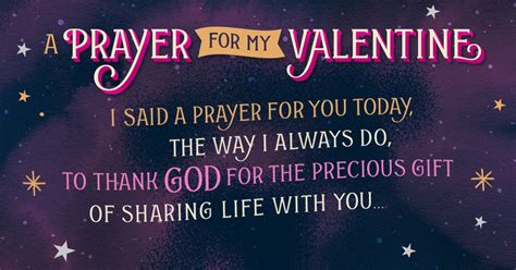 "A Valentine Prayer for My Love" | Valentine's Day eCard | Blue Mountain eCards