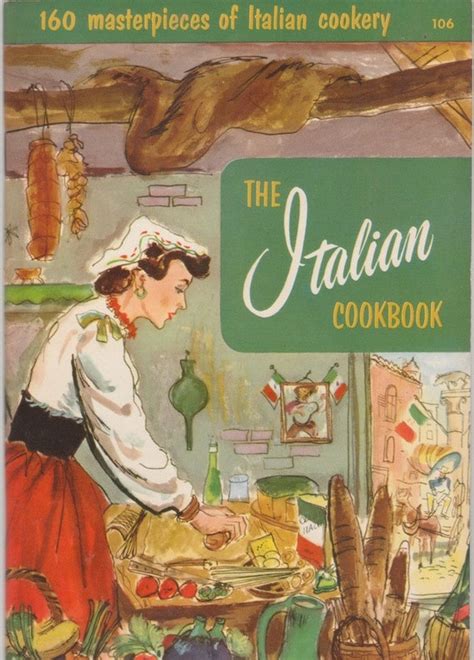 1950s Italian Cookbook by Culinary Arts by AnemoneReadsVintage