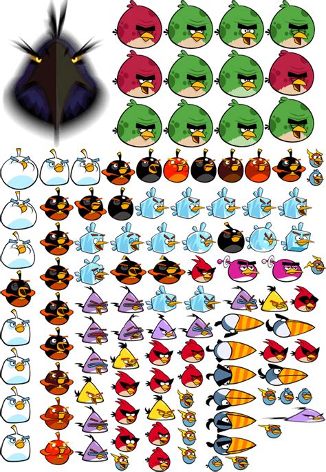 here's the full image of the angry birds space prototype birds : r/angrybirds