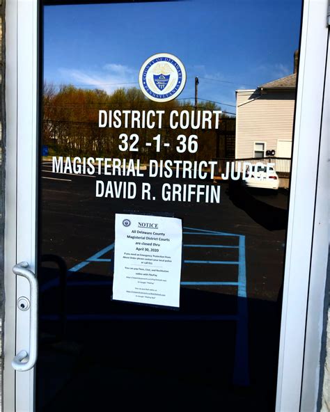 Magisterial District Court PA 32-1-36 | Delaware County, Pennsylvania