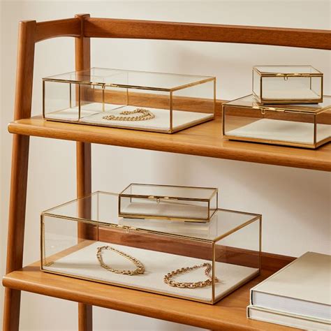 Glass Shadow Boxes, Jewelry Organization | West Elm