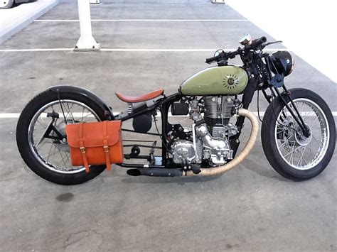 Custom Royal Enfield Bobber - way2speed