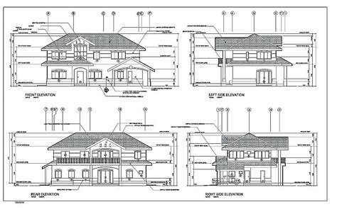 House Plan Elevation Drawings - TRADING TIPS