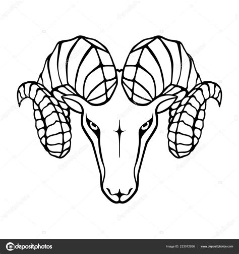 Aries Ram Symbol