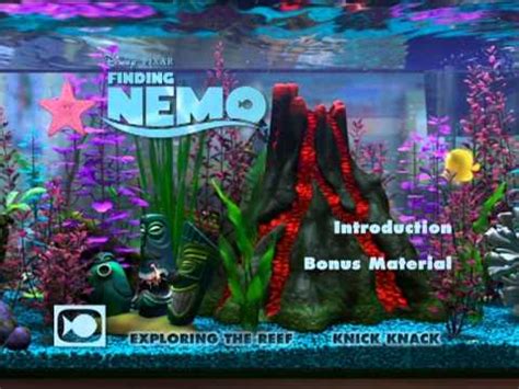 Finding Nemo Dvd Menu Disc 2