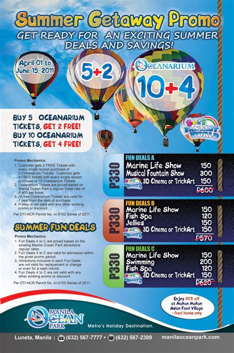 Manila Ocean Park Entrance Fee, Reservation, Promos, Attractions