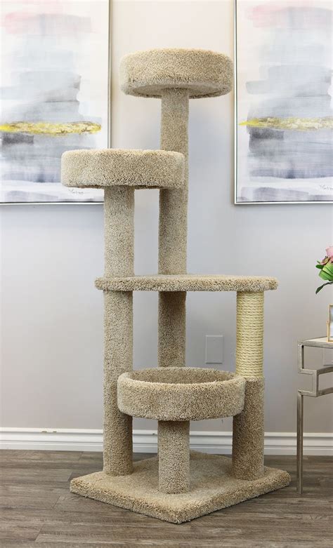 Large Cat Tower #prettycat | Cat condo, Cat tower, Cat towers