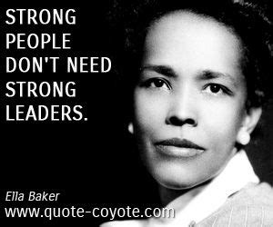 Rejecting Martin Luther King’s charismatic leadership, Ella Baker ...