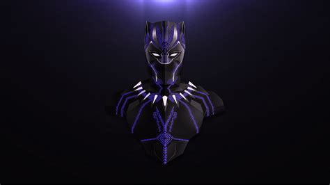 Black Panther Avengers Infinity War Minimal Artwork Wallpapers | HD ...