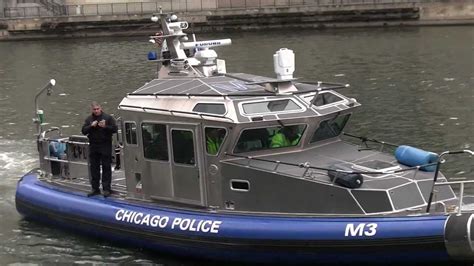 Chicago Police Marine Unit - 44-foot Archangel Class SAFE Boat - YouTube