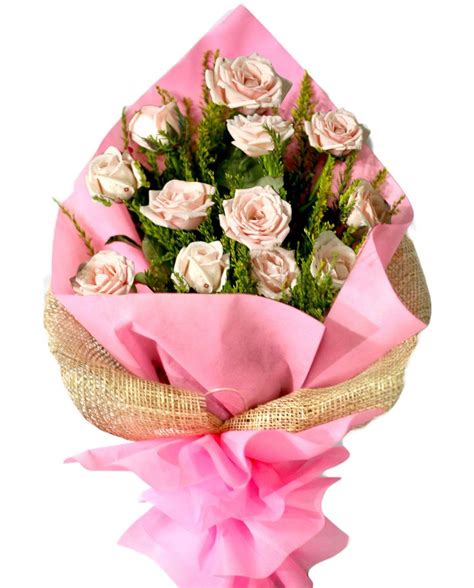 Baby Pink Roses Bouquet | Send Roses Manila Free Same Day Delivery