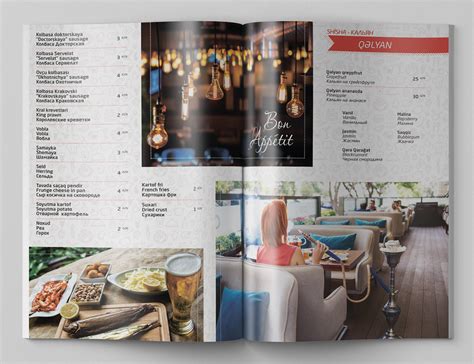 Menu for Cosy Cafe & Lounge for Creative Shamans on Behance