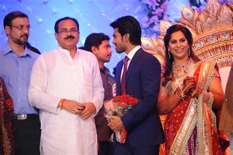 ACTRESS: Ram Charan Wedding Reception Photos