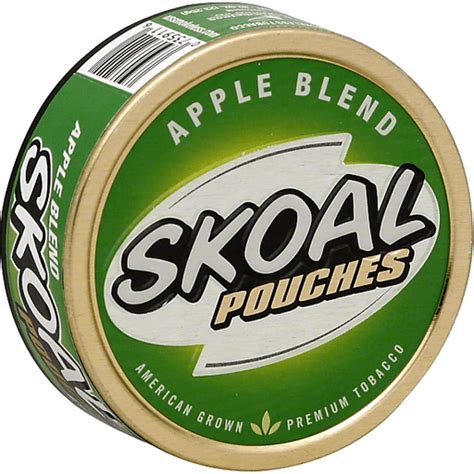 Skoal Smokeless Tobacco, Premium, Pouches, Apple Blend | Chewing Tobacco | Superlo Foods