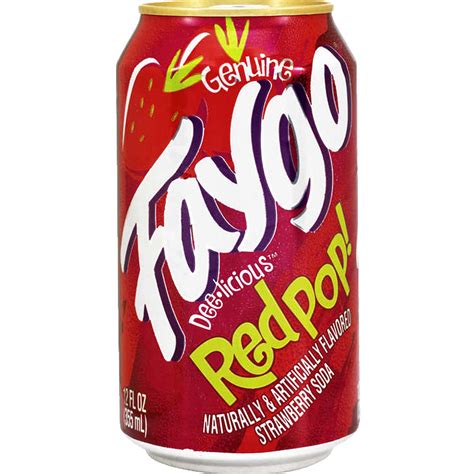 Faygo Red Pop (355ml) | The American Candy Store