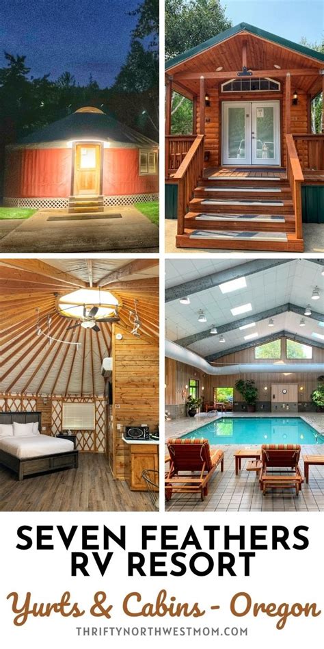 Seven Feathers RV Resort - Glamping Yurts & Cabin Rentals in Oregon! - Thrifty NW Mom