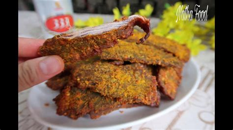 Khô bò, bí quyết làm khô bò ngon nhất || How to make beef jerky|| Natha ...