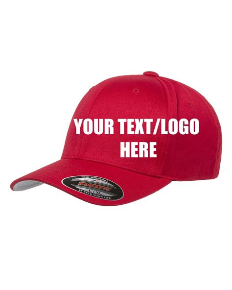 Custom Embroidered FLEXFIT Hats / Personalized Cap / - Etsy