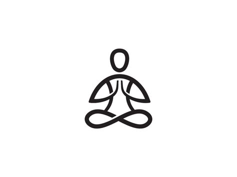 Meditation Logo / Mark | Meditation tattoo, Yoga logo, Logo mark