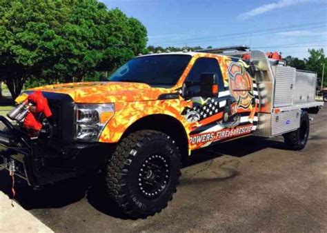 Ford Fire Rescue Brush Truck Ford F554 Extreme 4x4 (2016) : Emergency & Fire Trucks