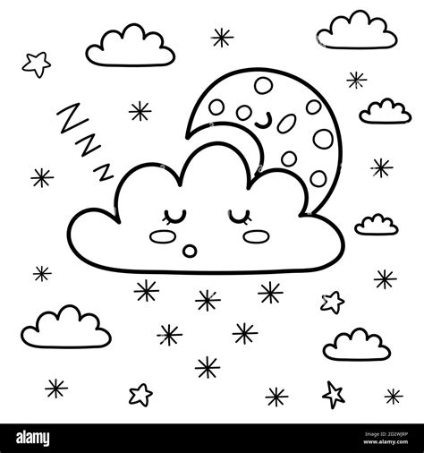 Sky Coloring Page