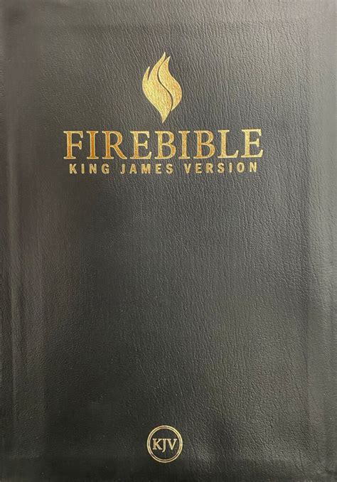 KJV Flexisoft Fire Bible | Fire Bibles for Prisoners