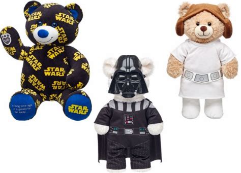 Star Wars Bears Available NOW @ Build A Bear