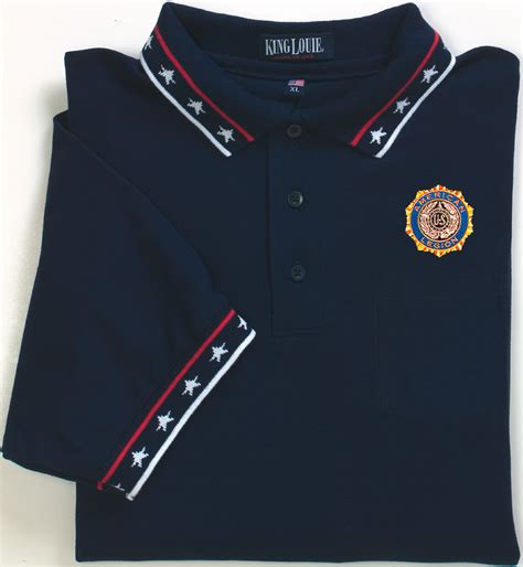 Men's Legion Stars Polo - American Legion Flag & Emblem