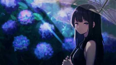 96+ Anime Girl Umbrella Wallpaper For FREE - MyWeb