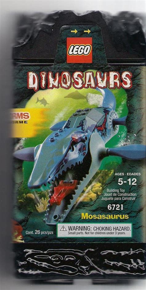 LEGO Dinosaurs: Mosasaurus (6721) : Amazon.co.uk: Toys & Games