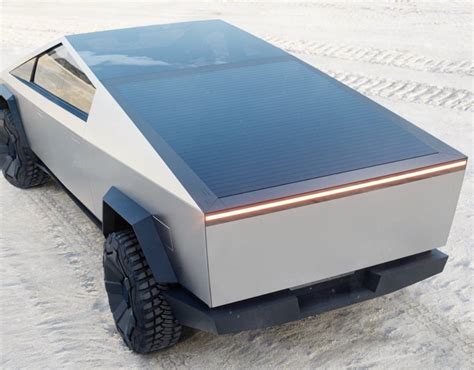 Cybertruck Solar Panels could add 15 to 40 miles range per day