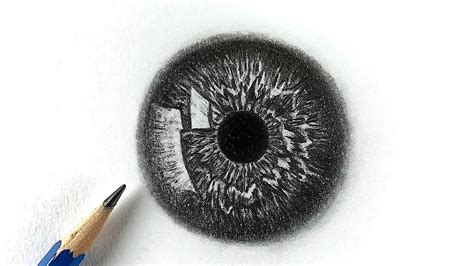 How To Draw An Eyeball - Eyeball drawing - YouTube