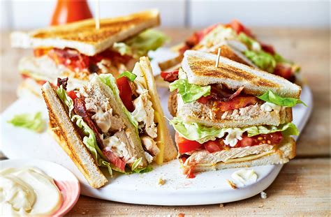 Classic chicken club sandwich recipe