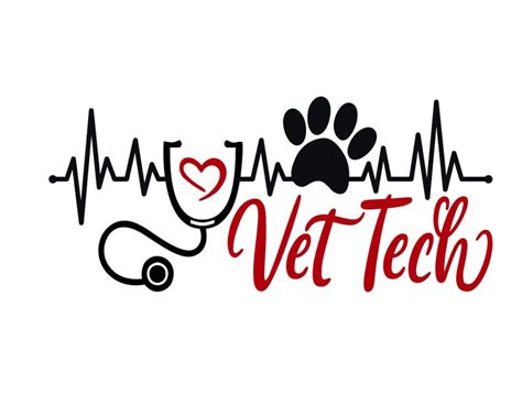 Vet Tech Vinyl Car Decal | Etsy