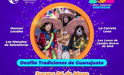 Invita Cortazar a desfile tradiciones de Guanajuato el 04 de Mayo ...