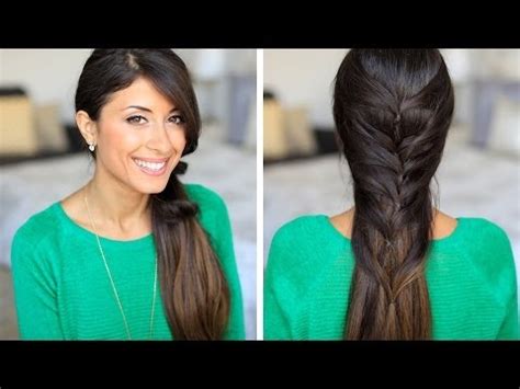 Faux Fishtail Hair Tutorial - Musely