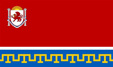 Crimean flag redesigned : r/vexillology