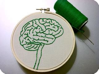 Brain Embroidery | www.etsy.com/listing/77691297/anatomy-of-… | Flickr