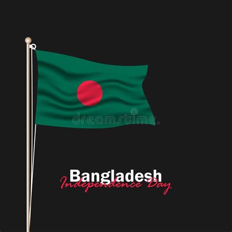 Vector of Independence Day with Bangladesh Flags Stock Vector ...