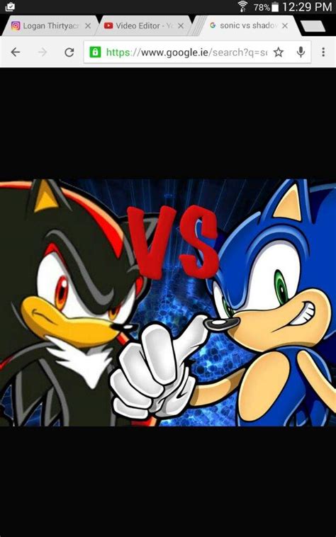 Shadow vs sonic fan art | Cartoon Fight Club Amino