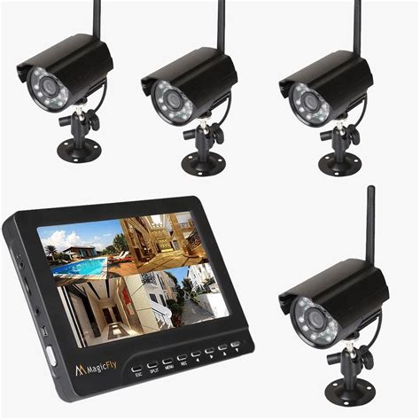 Digital Wireless DVR Security System with New Vision-upgrade Durable Model